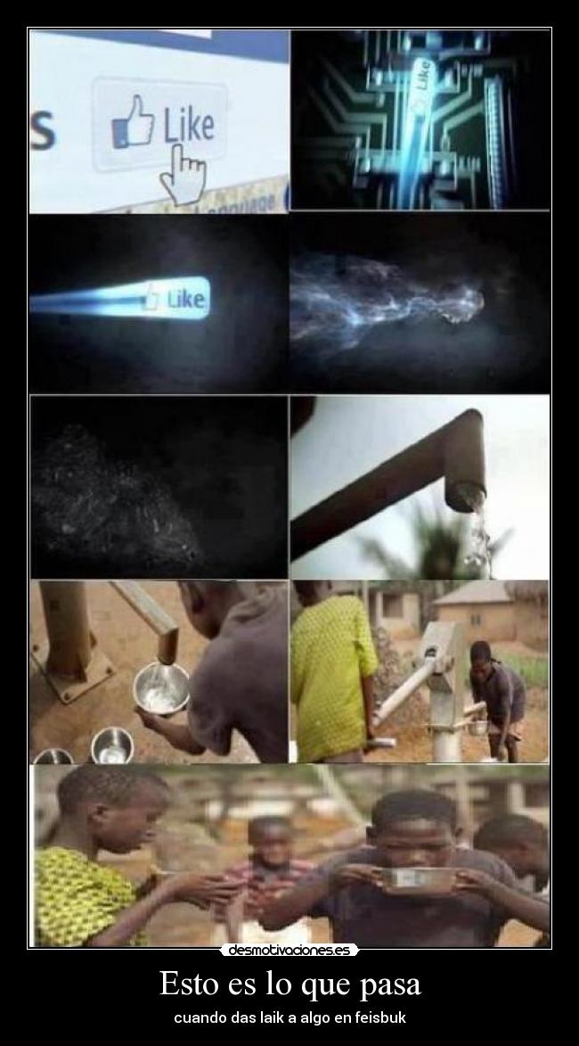 Esto es lo que pasa -