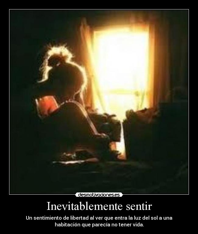 Inevitablemente sentir -