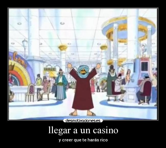 llegar a un casino -
