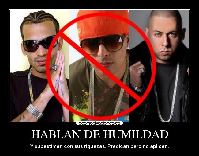 HABLAN DE HUMILDAD - 