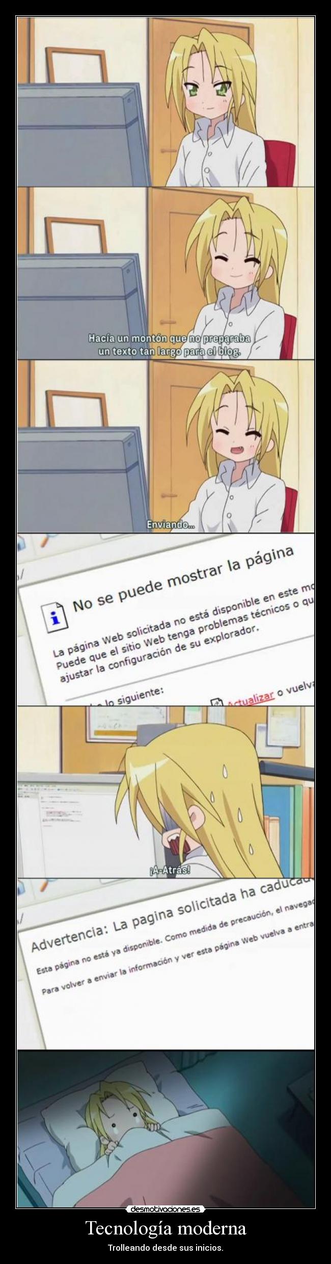 Tecnología moderna - Trolleando desde sus inicios.