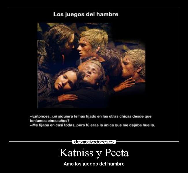 Katniss y Peeta -