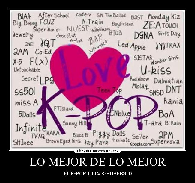 carteles kpop desmotivaciones