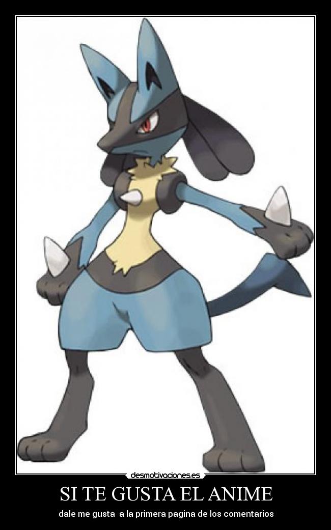 SI TE GUSTA EL ANIME -