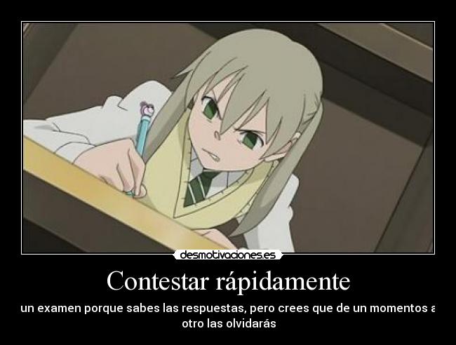 Contestar rápidamente -