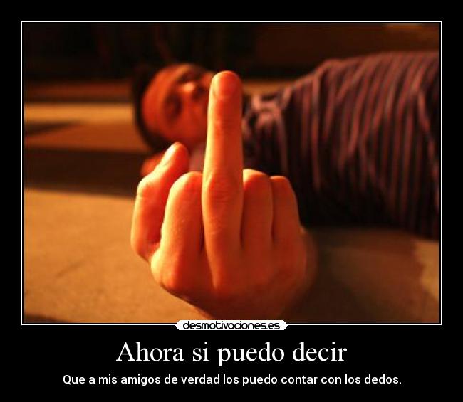 Ahora si puedo decir - 