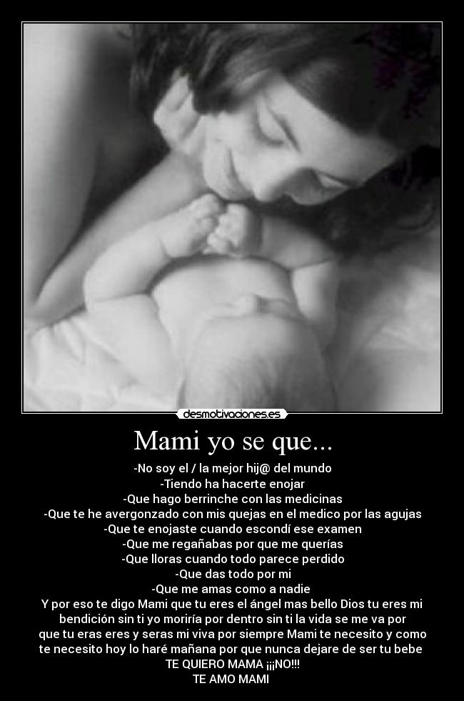 carteles mama mami angel belleza bebe hijo hija dulsura amor carino maternidad aprecio respeto toleramcia desmotivaciones