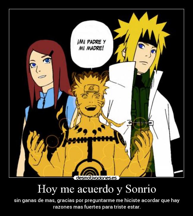 Hoy me acuerdo y Sonrio -