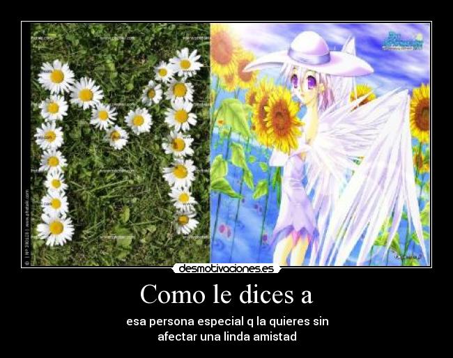 carteles como dices esa persona especial desmotivaciones