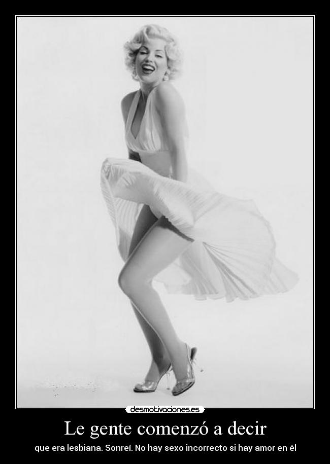 Le gente comenzó a decir - 