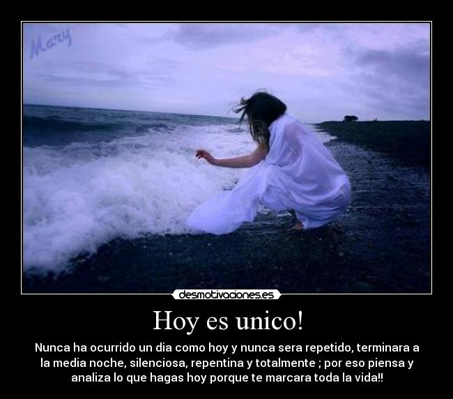 Hoy es unico! - 