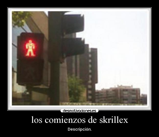 los comienzos de skrillex - Descripción.