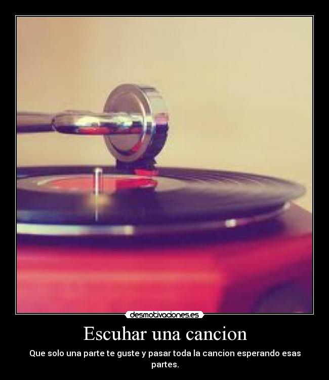 Escuhar una cancion -