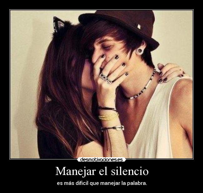 carteles silencio con amigo titi desmotivaciones