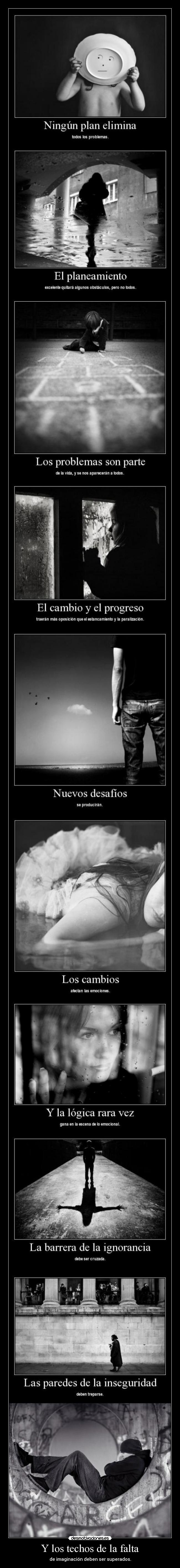 Y los techos de la falta -