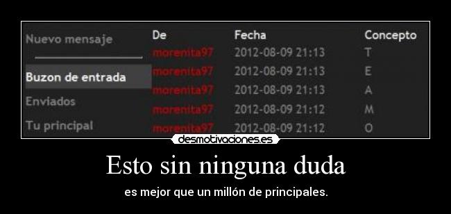 Esto sin ninguna duda - 