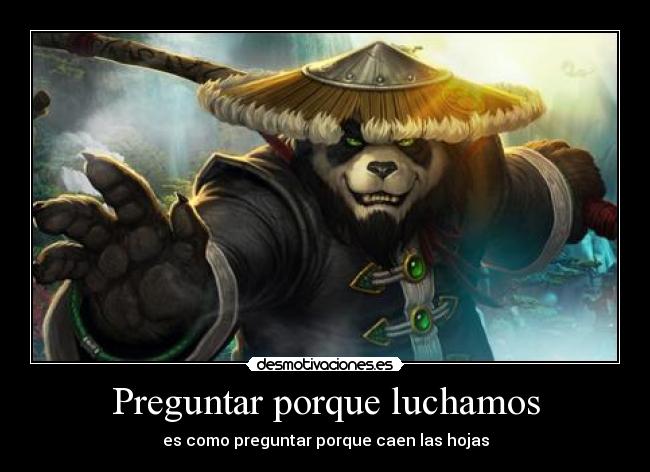 Preguntar porque luchamos - 