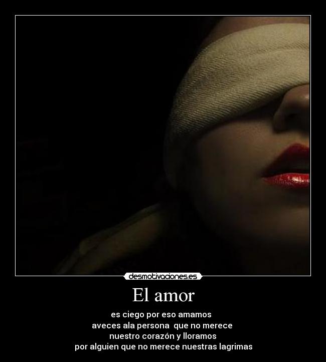 El amor -