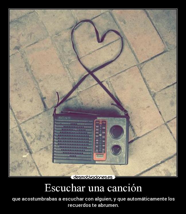 Escuchar una canción - 