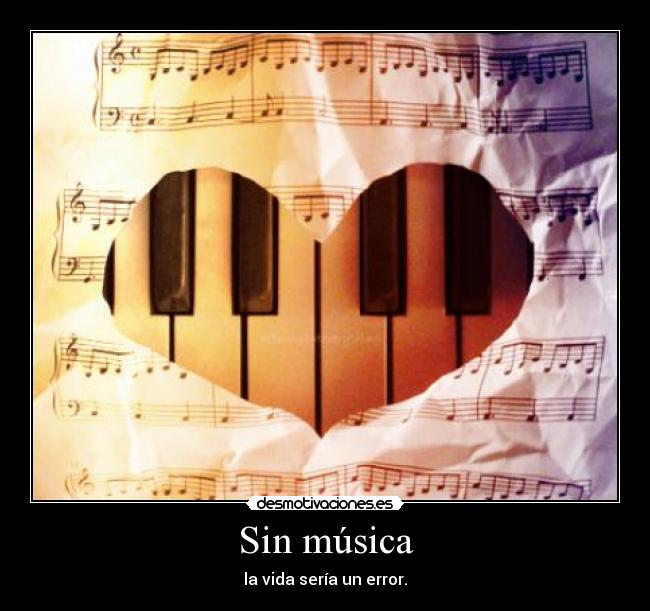 Sin música -