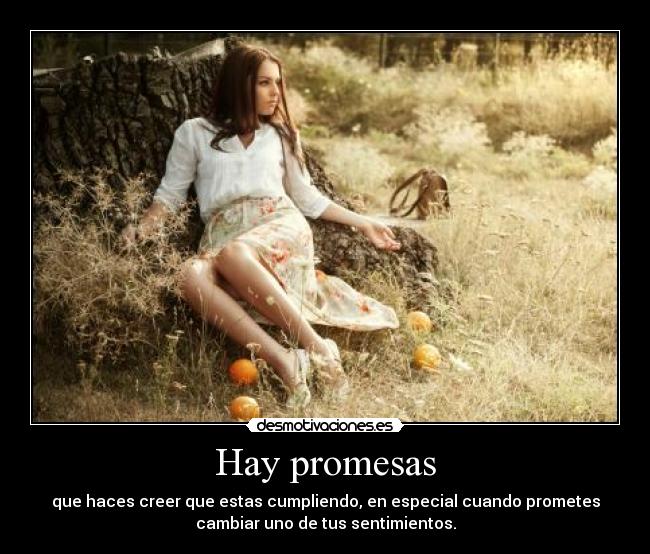 Hay promesas -