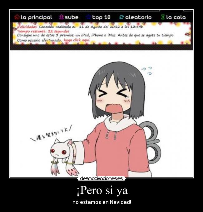 ¡Pero si ya - no estamos en Navidad!