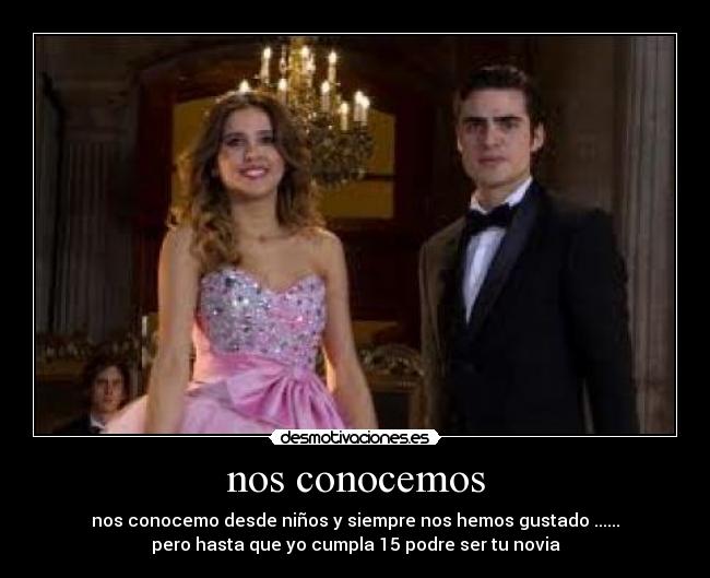 nos conocemos -