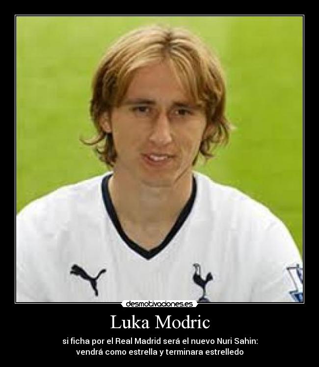 carteles luka modric real madrid desmotivaciones