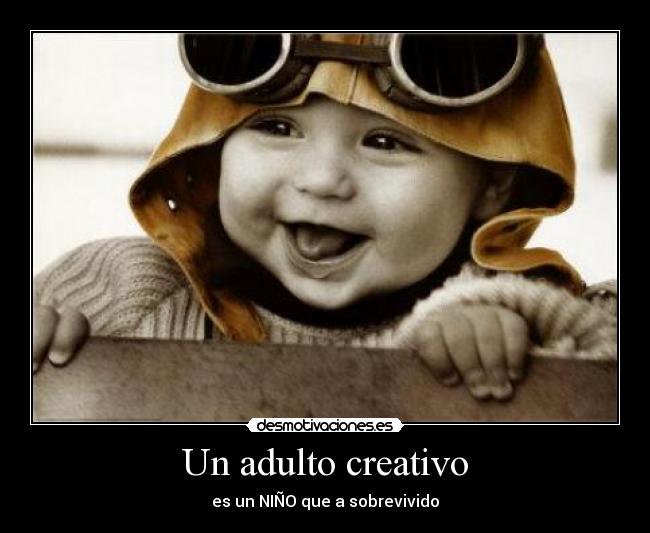 Un adulto creativo -