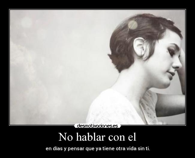 No hablar con el - 