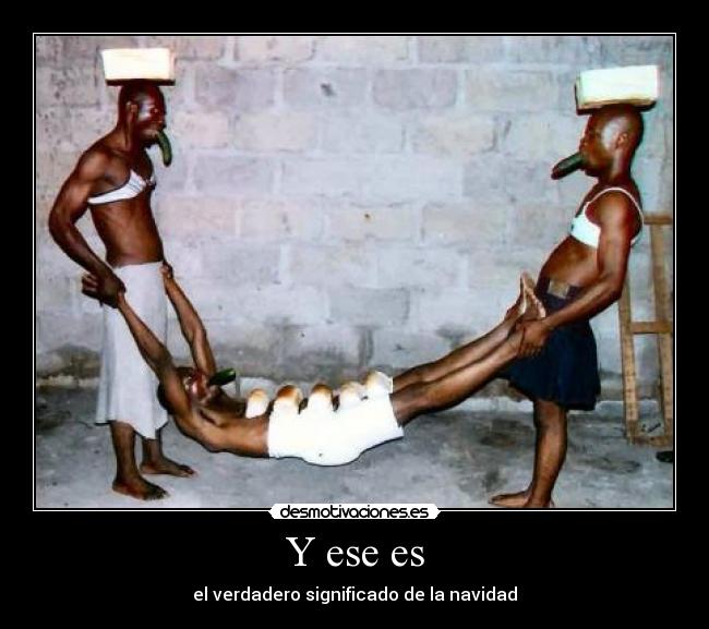 Y ese es - el verdadero significado de la navidad