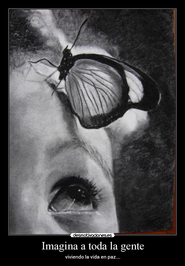 Imagina a toda la gente -