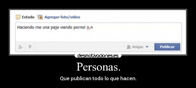 Personas. - 