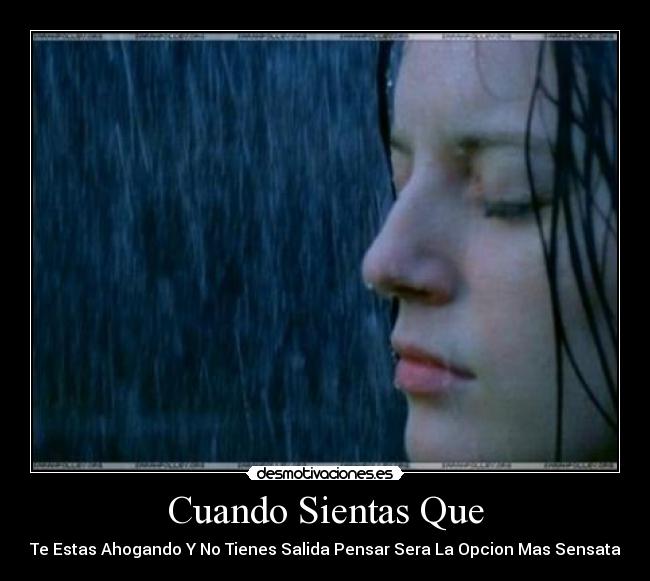 Cuando Sientas Que -