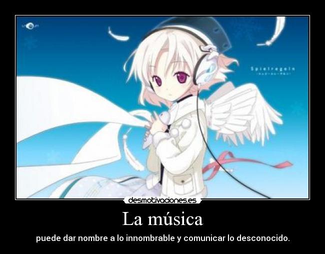 La música -