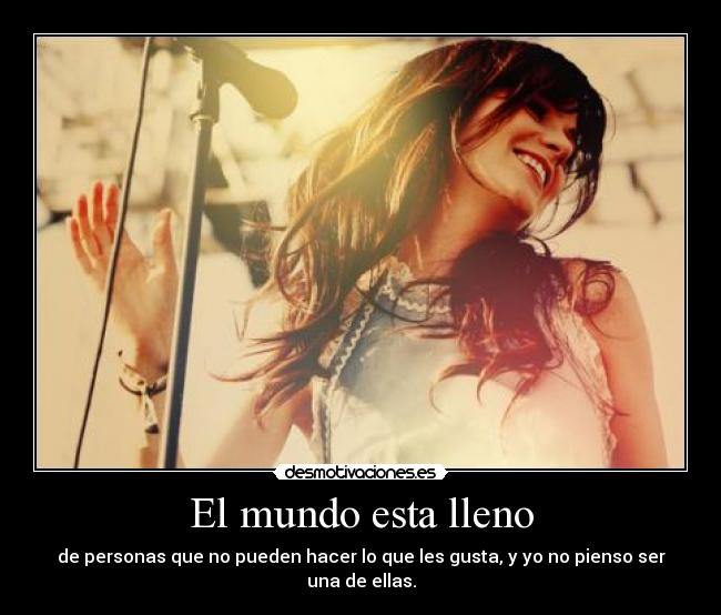 El mundo esta lleno - 