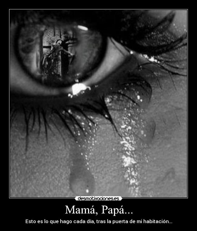 carteles sentimiento llorar habitacion desmotivacion ojo lagrimas pena miedo desmotivaciones