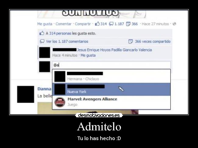 Admitelo - Tu lo has hecho :D