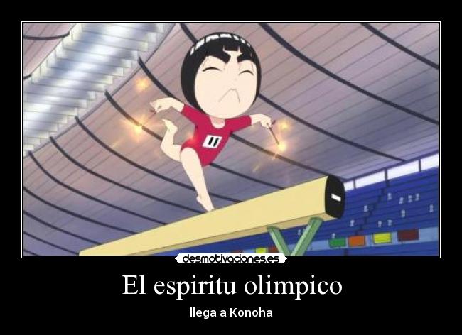 El espiritu olimpico -