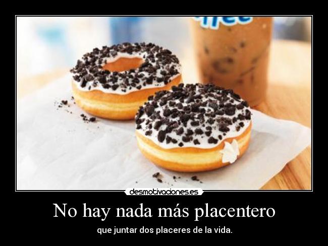 carteles donuts con oreo mmmmmmm desmotivaciones