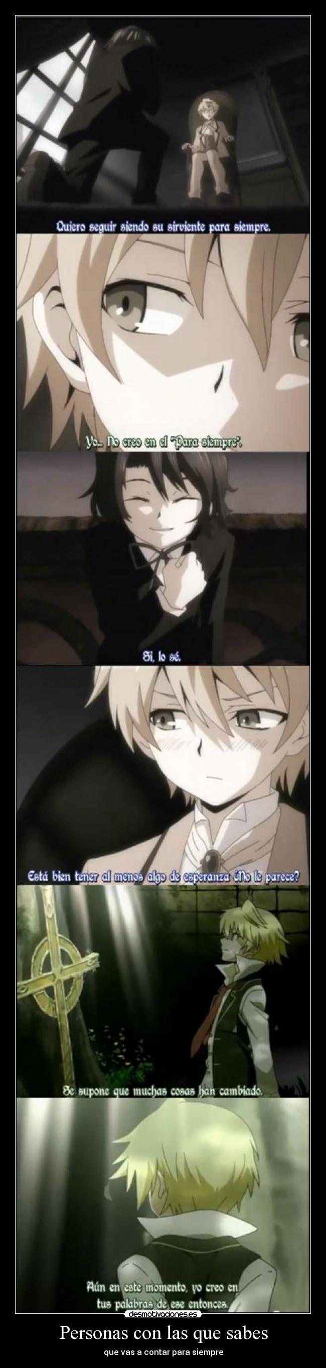 Personas con las que sabes -