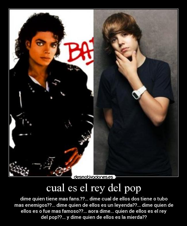 cual es el rey del pop -