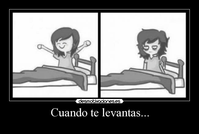 Cuando te levantas... - 