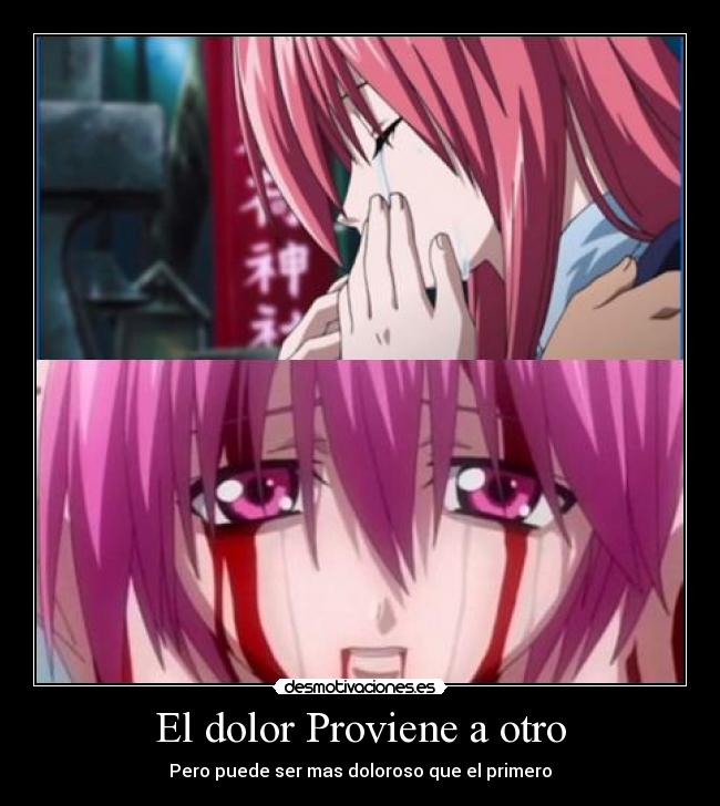 El dolor Proviene a otro - Pero puede ser mas doloroso que el primero