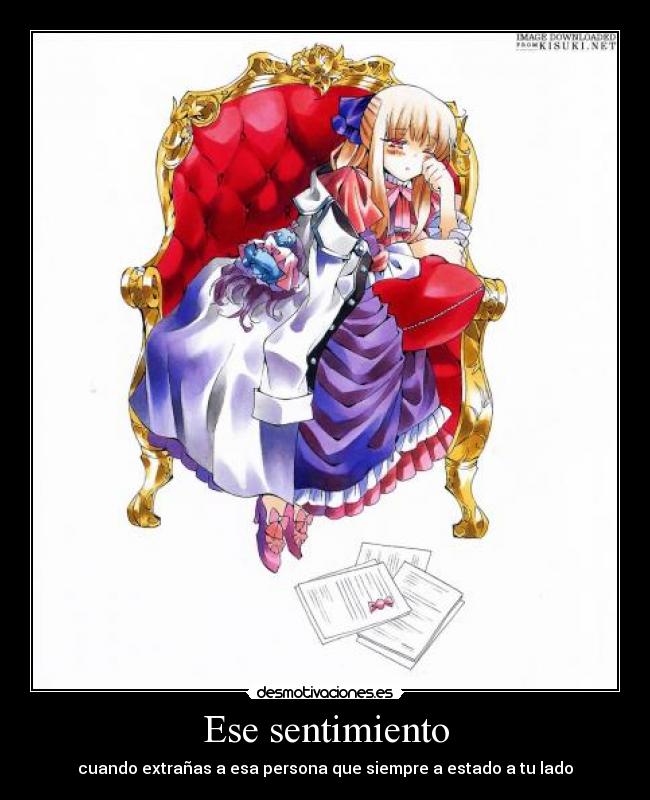 Ese sentimiento -