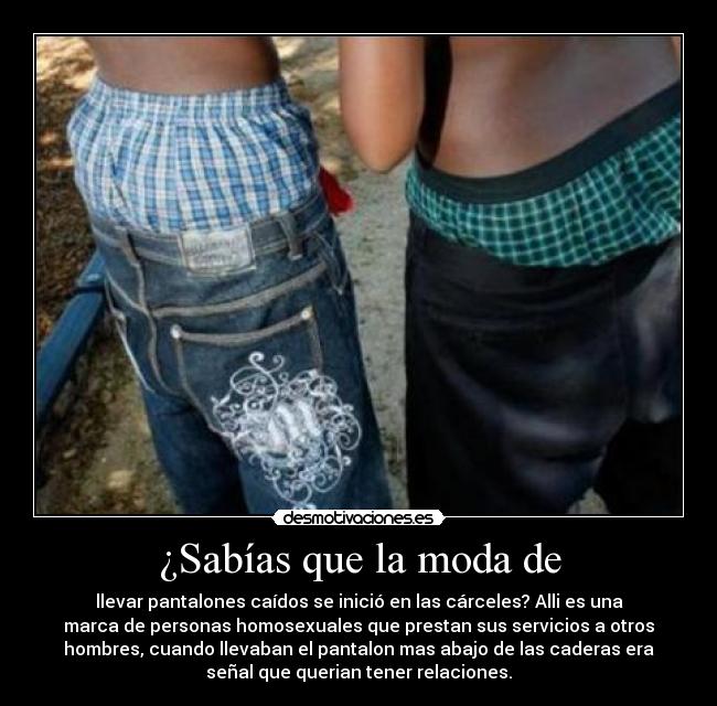 ¿Sabías que la moda de -