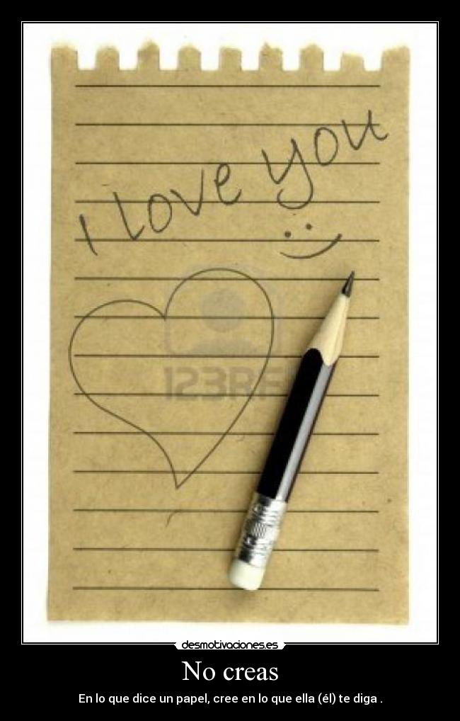 carteles amo que diga papel desmotivaciones