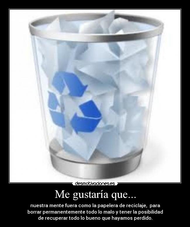 carteles papelera desmotivaciones