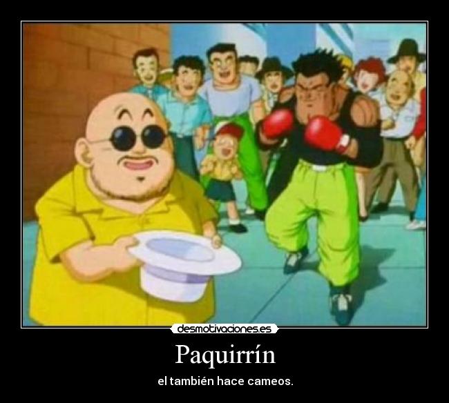 carteles cameo paquirrin desmotivaciones