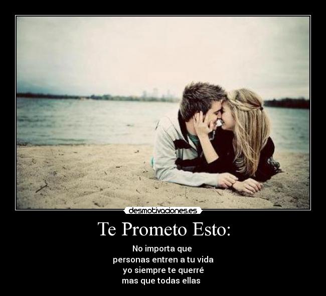 Te Prometo Esto: - 